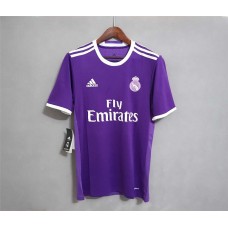 Real Madrid 16/17 Away Purple Soccer Jersey